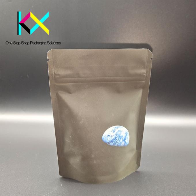 Sacos de Embalagem de Alimentos Soft Touch Matte Snack 50 mg 100 mg 200 mg Recapotáveis 3