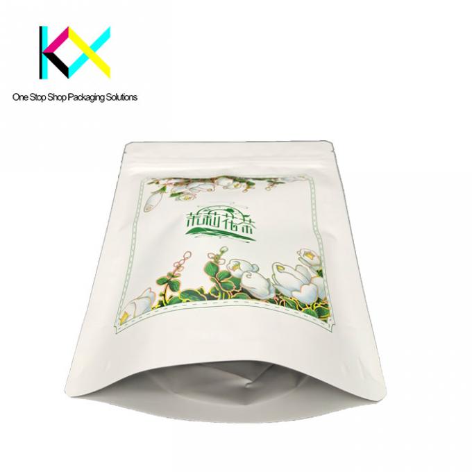 Sacos de embalagem de chá impressos sob medida Tecnologia UV Spot Proof Moisuture 3