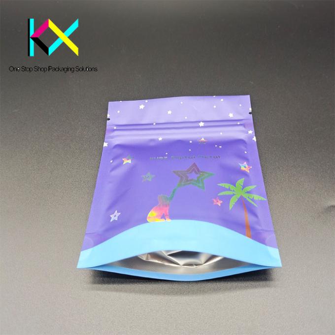 Bolsa de plástico de plástico seco para alimentos secos embalado de nozes 110um 4