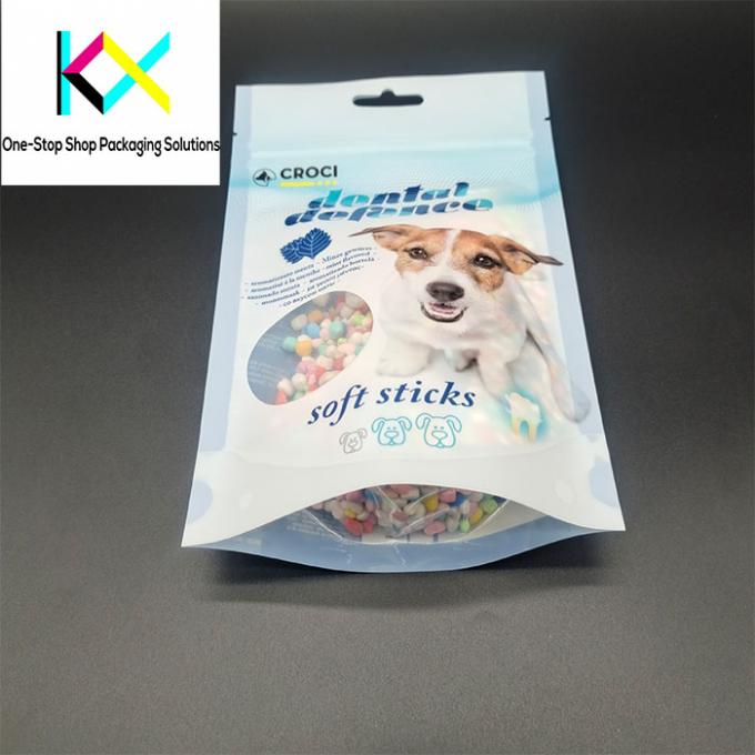 Embalagens de impressão digital personalizadas Saco de embalagem para alimentos para animais de estimação 1